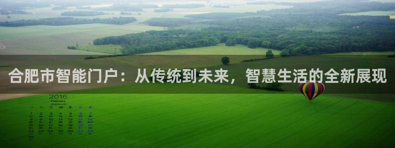 jdb电子试玩平台官网版：合肥市智能门户：从传统到未来，智慧