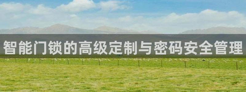 jdb变脸怎么算倍数：智能门锁的高级定制与密码安全管理