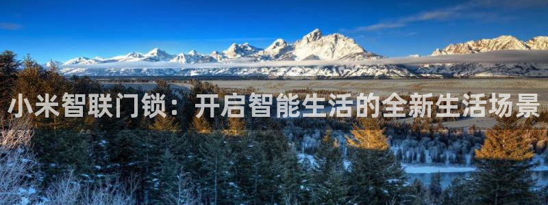 JDB电子游戏视频：小米智联门锁：开启智能生活的全新生活场景