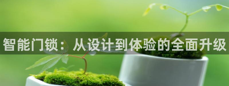 jdb游戏平台官网：智能门锁：从设计到体验的全面升级