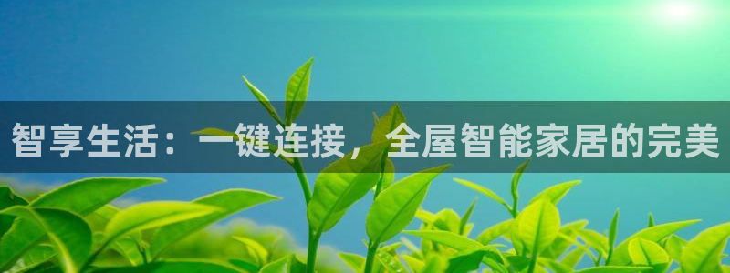 jdb电子试玩：智享生活：一键连接，全屋智能家居的完美