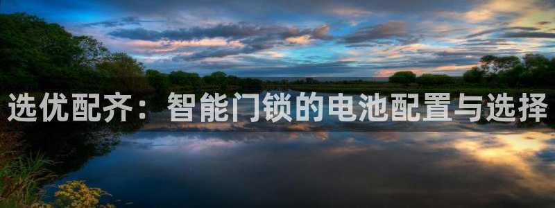 JDB电子游戏大奖：选优配齐：智能门锁的电池配置与选择
