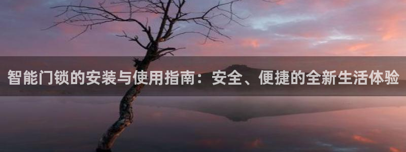 jdb电子什么游戏好玩：智能门锁的安装与使用指南：安全、便捷