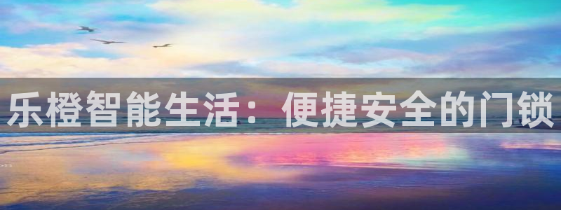 jdb平台是哪个公司：乐橙智能生活：便捷安全的门锁